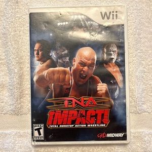 Nintendo Wii TNA impact total nonstop action wrestling